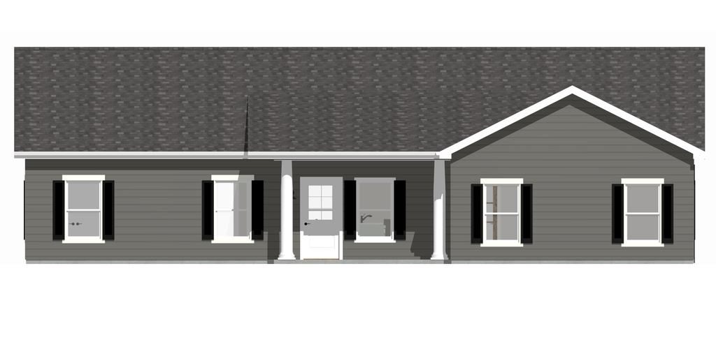 Photo 4 for Ranch House Plan #1109-34 - 3 bed, 2 bath