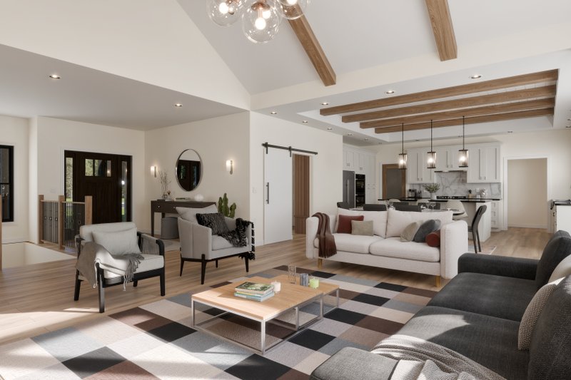 Dream House Plan - Interior - Family Room for Country House Plan #1089-52 - 3 bed, 2.5 bath