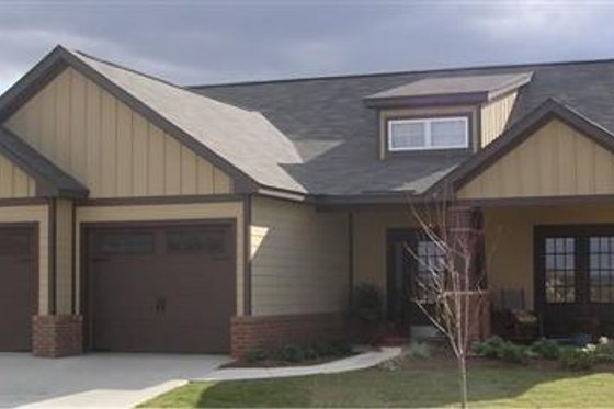 Exterior - Front Elevation for Bungalow House Plan #63-133 - 3 bed, 2 bath