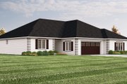 Craftsman Style House Plan - 2 Beds 2 Baths 1594 Sq/Ft Plan #1064-329 