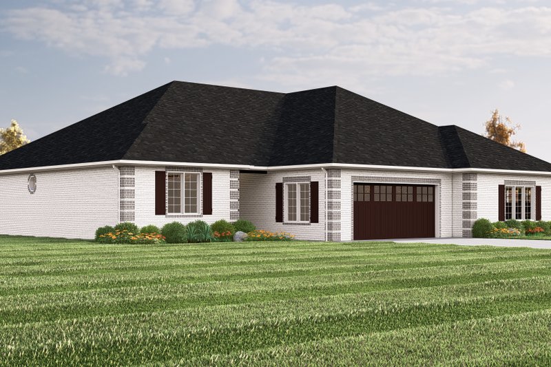 Home Plan - Exterior - Other Elevation 1 for Craftsman House Plan #1064-329 - 2 bed, 2 bath