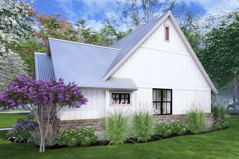 House Design - Exterior - Other Elevation 1 for Cottage House Plan #120-290 - 4 bed, 3.5 bath
