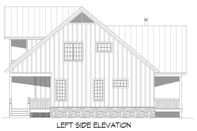 Dream House Plan - Exterior - Other Elevation for Southern House Plan #932-803 - 3 bed, 3.5 bath
