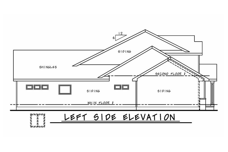 Dream House Plan - Exterior - Other Elevation for Craftsman House Plan #20-2359 - 3 bed, 3 bath