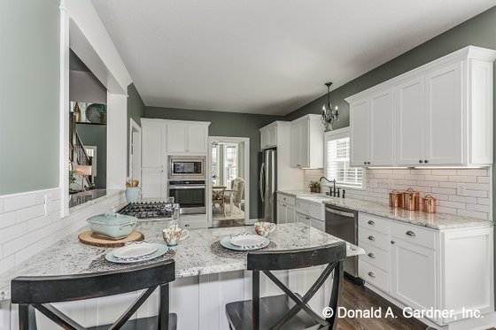 Interior - Kitchen for Country House Plan #929-522 - 3 bed, 2.5 bath