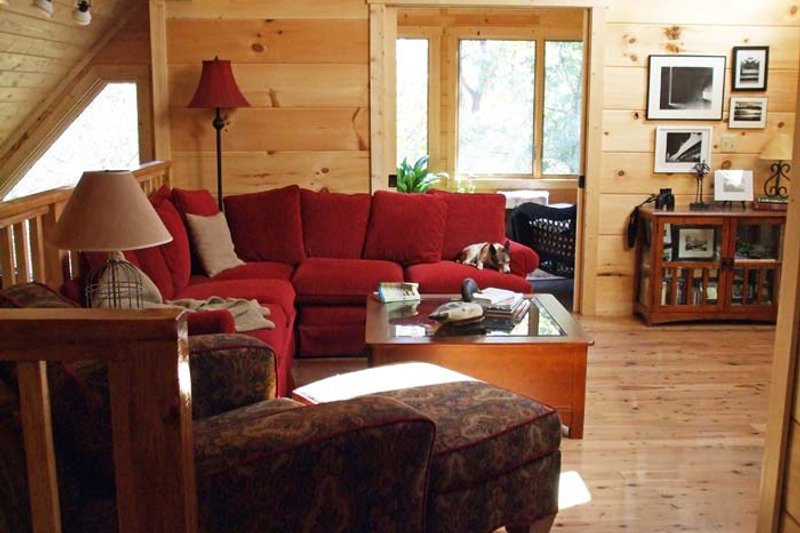 Home Plan - Photo 4 for Cabin House Plan #118-102 - 2 bed, 2 bath