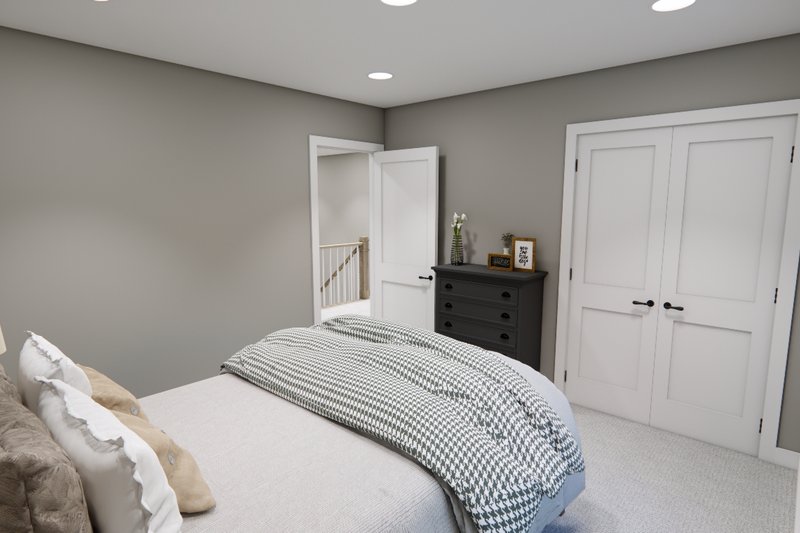 Dream House Plan - Interior - Bedroom 1 for Farmhouse House Plan #51-1366 - 4 bed, 3.5 bath