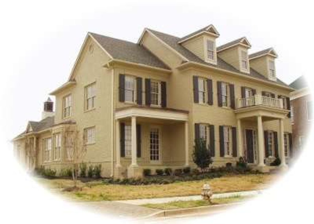 Exterior - Front Elevation 2 for Colonial House Plan #81-1613 - 3 bed, 3 bath