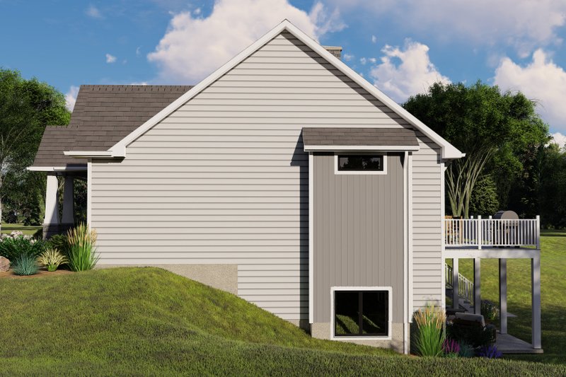 Dream House Plan - Exterior - Other Elevation for Craftsman House Plan #1064-30 - 4 bed, 3 bath