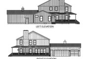 Farmhouse Style House Plan - 5 Beds 4.5 Baths 3485 Sq/Ft Plan #1089-16 Exterior 