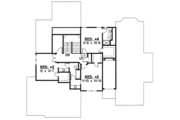 Traditional Style House Plan - 4 Beds 3 Baths 3408 Sq/Ft Plan #67-701 