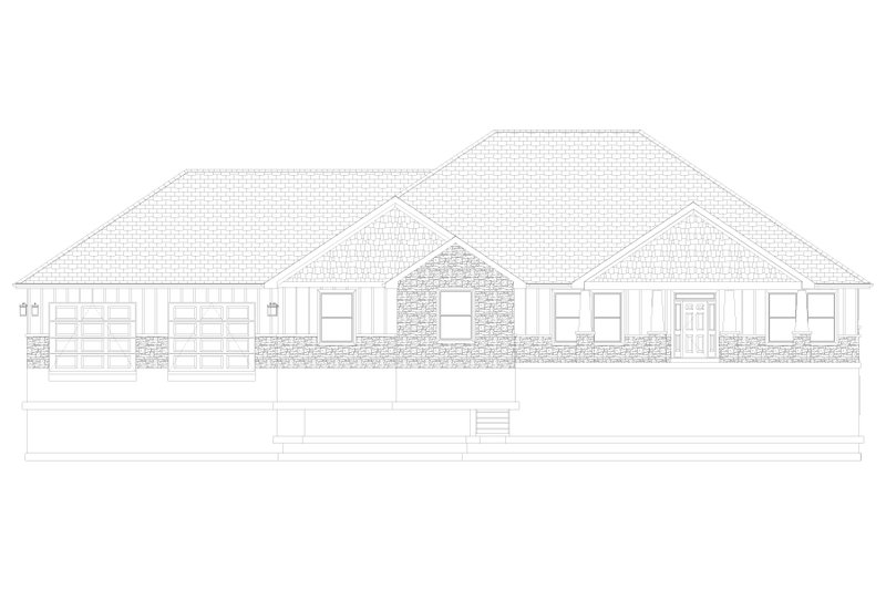 Home Plan - Exterior - Front Elevation 5 for Craftsman House Plan #1060-495 - 3 bed, 2.5 bath