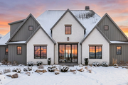 European Style House Plan - 4 Beds 3.5 Baths 2979 Sq/Ft Plan #1096-139 Exterior 