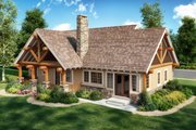 Country Style House Plan - 3 Beds 2 Baths 1416 Sq/Ft Plan #942-27 