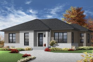 Ranch Exterior - Front Elevation Plan #23-2617