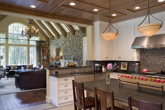 Kitchen - 5200 square foot Craftsman Home
