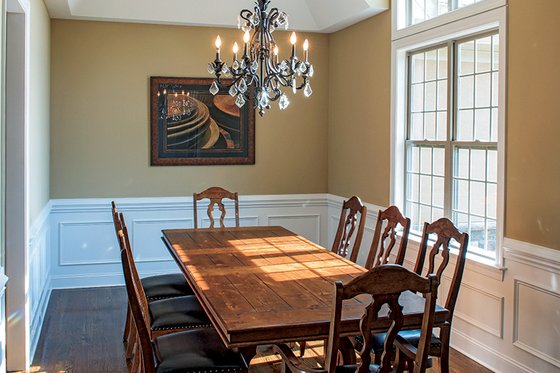 Interior - Dining Room for European House Plan #929-957 - 3 bed, 3 bath