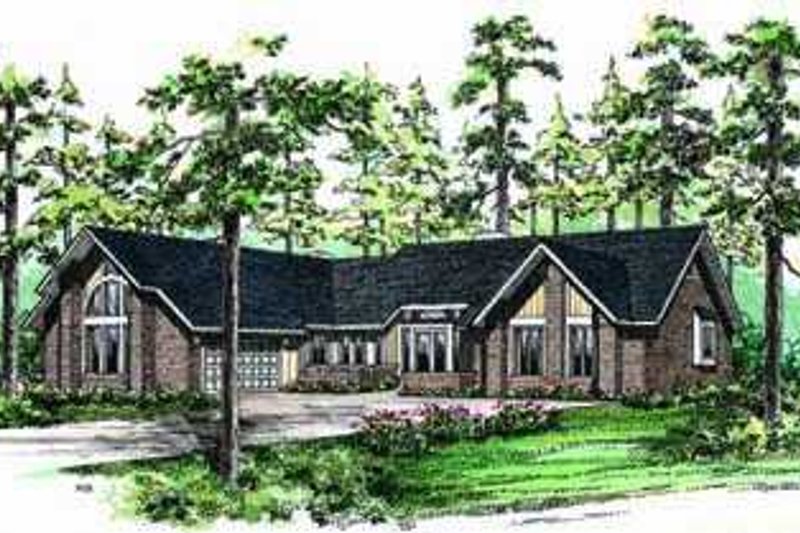 Dream House Plan - Traditional Exterior - Front Elevation Plan #72-165