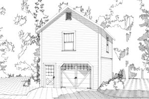 Traditional Exterior - Front Elevation Plan #63-338