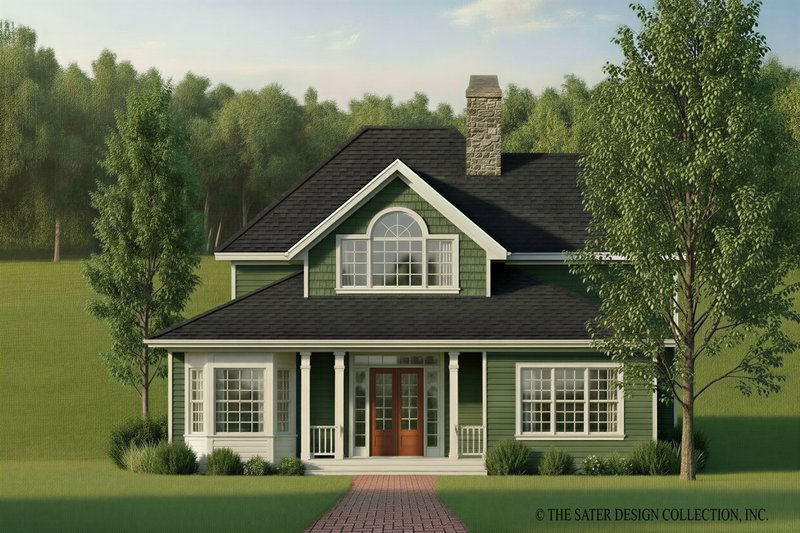 Home Plan - Exterior - Rear Elevation for Victorian House Plan #930-180 - 3 bed, 3 bath