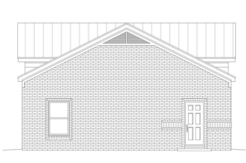 Architectural House Design - Exterior - Other Elevation for Country House Plan #932-73, 0 bath