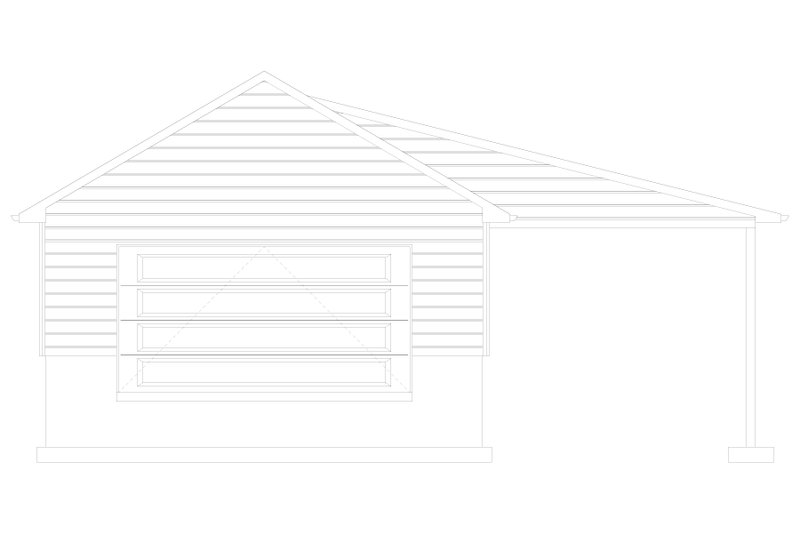 Dream House Plan - Exterior - Front Elevation 4 for Traditional House Plan #1060-96, 0 bath