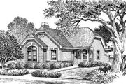 Country Style House Plan - 2 Beds 1 Baths 1200 Sq/Ft Plan #57-195 