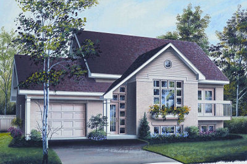 House Plan Design - Exterior - Front Elevation Plan #23-711