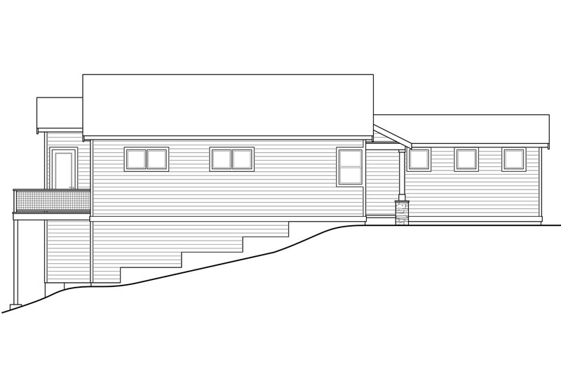 Architectural House Design - Exterior - Other Elevation for Traditional House Plan #124-1046 - 3 bed, 2.5 bath