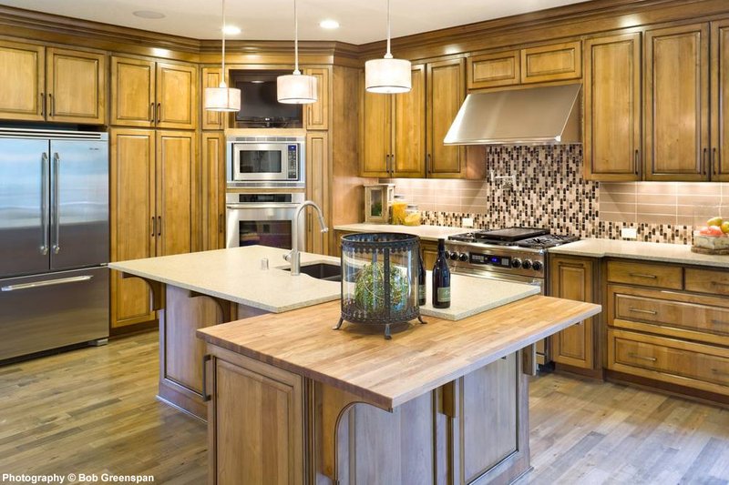 Architectural House Design - Interior - Kitchen for Craftsman House Plan #48-615 - 4 bed, 3.5 bath