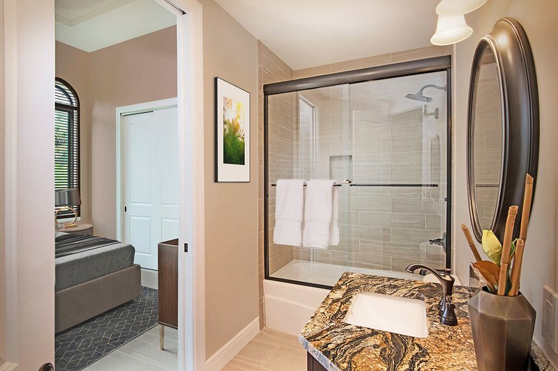 Architectural House Design - Interior - Bathroom 1 for Mediterranean House Plan #938-90 - 4 bed, 3 bath