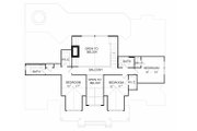 Southern Style House Plan - 3 Beds 3.5 Baths 3515 Sq/Ft Plan #417-390 