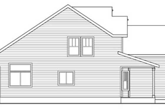 Exterior - Other Elevation for Craftsman House Plan #124-820 - 3 bed, 2.5 bath