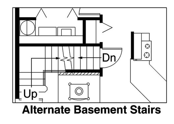 Architectural House Design - Cabin Floor Plan - Other Floor Plan #124-510