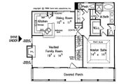Country Style House Plan - 3 Beds 2.5 Baths 1491 Sq/Ft Plan #927-36 