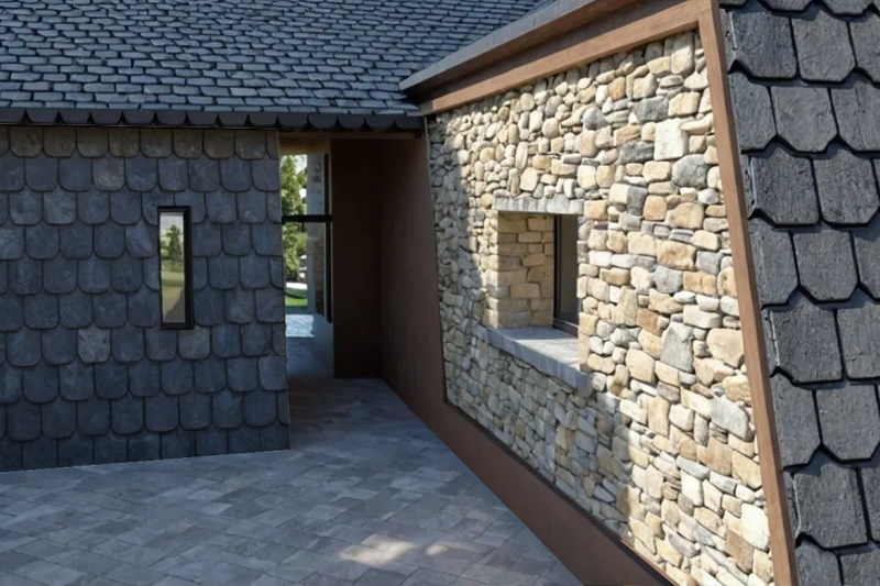 Dream House Plan - Exterior - Other Elevation for Contemporary House Plan #542-2 - 2 bed, 2 bath