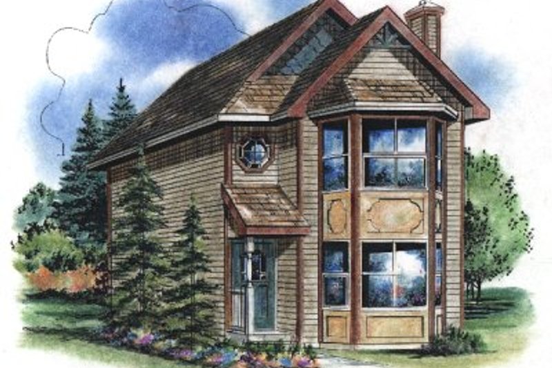 House Plan Design - Victorian Exterior - Front Elevation Plan #18-2002