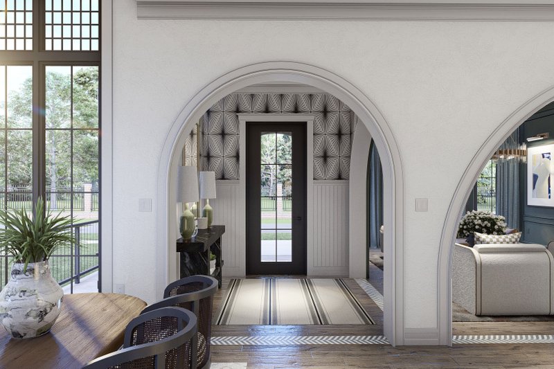 Home Plan - Interior - Entry for European House Plan #455-588 - 3 bed, 3.5 bath