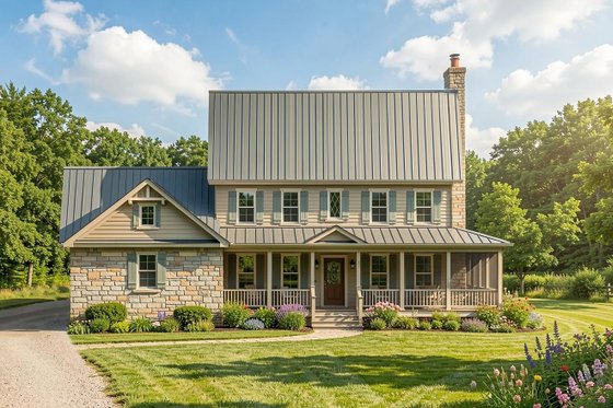 Photo for Country House Plan #137-255 - 5 bed, 4 bath