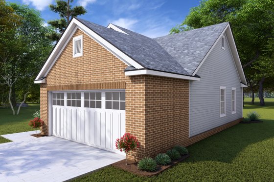 Exterior - Other Elevation for Traditional House Plan #513-2053 - 2 bed, 2 bath