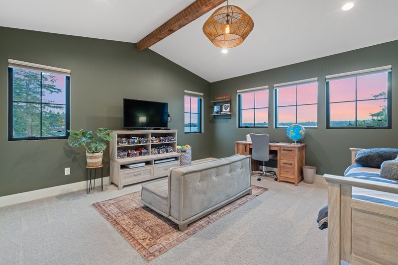 House Design - Photo 37 for Contemporary House Plan #1070-193 - 4 bed, 3.5 bath