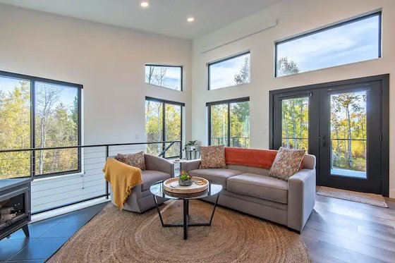 Photo 9 for Contemporary House Plan #932-216 - 1 bed, 2 bath