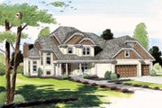 Traditional Style House Plan - 4 Beds 3 Baths 2616 Sq/Ft Plan #312-551 