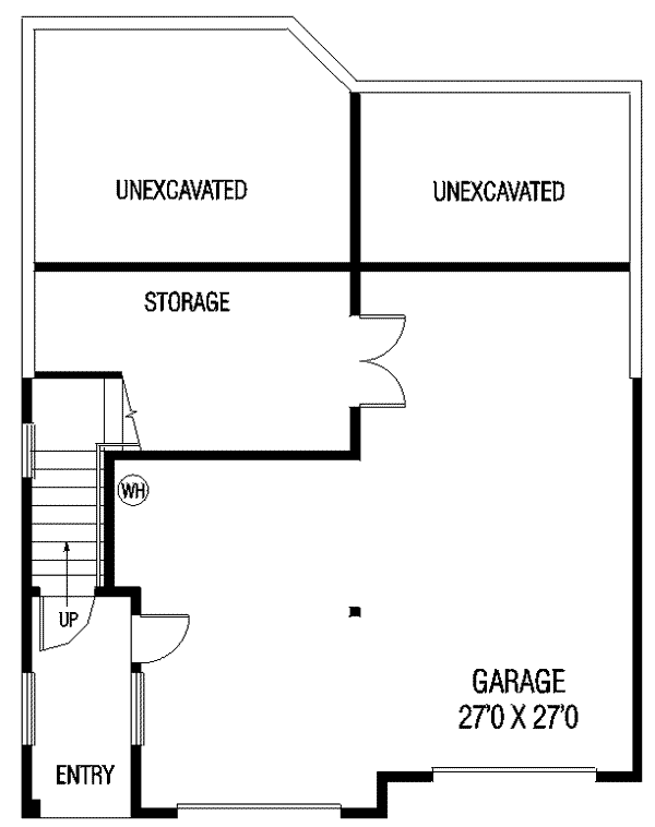 Home Plan - Craftsman Floor Plan - Other Floor Plan #60-428
