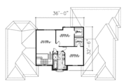 European Style House Plan - 3 Beds 3 Baths 3536 Sq/Ft Plan #138-251 