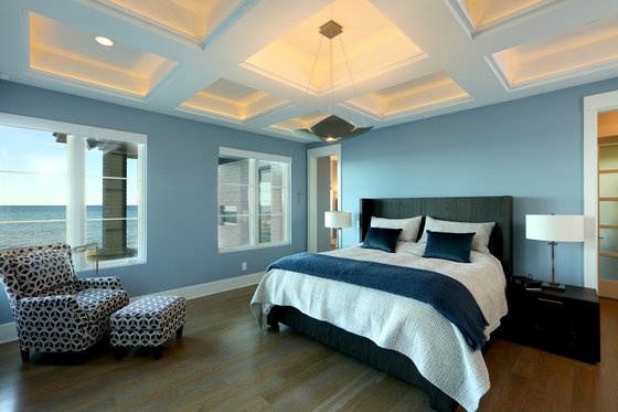 Interior - Master Bedroom 1 for Contemporary House Plan #928-379 - 4 bed, 4.5 bath