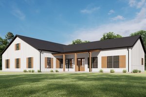 Home Plan - Exterior - Other Elevation for Barndominium House Plan #1092-70 - 3 bed, 2 bath