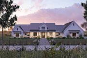 Farmhouse Style House Plan - 4 Beds 3.5 Baths 3680 Sq/Ft Plan #455-706 Exterior 