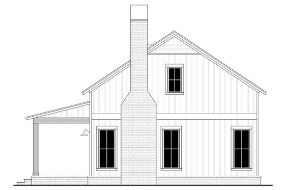 Exterior - Other Elevation 1 for Barndominium House Plan #430-376 - 2 bed, 2 bath