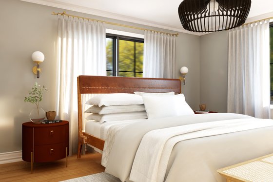 Interior - Bedroom for Barndominium House Plan #1064-382 - 2 bed, 2.5 bath